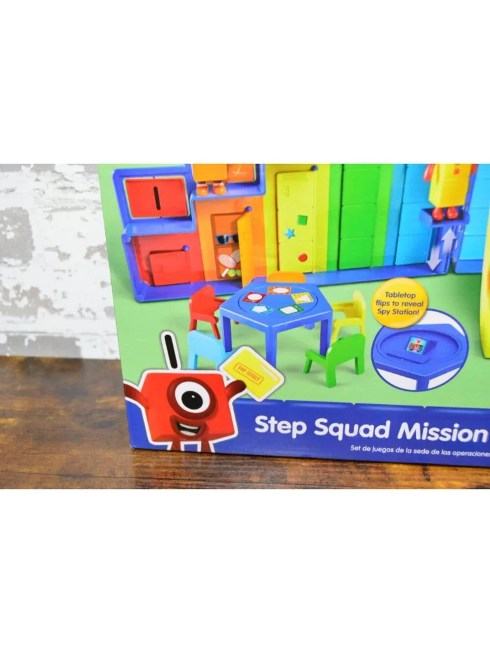 Numberblocks Step Squad Mission Headquarters Play set With 15 Pieces